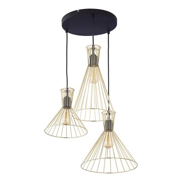 Lustră pe cablu SAHARA 3xE27/60W/230V