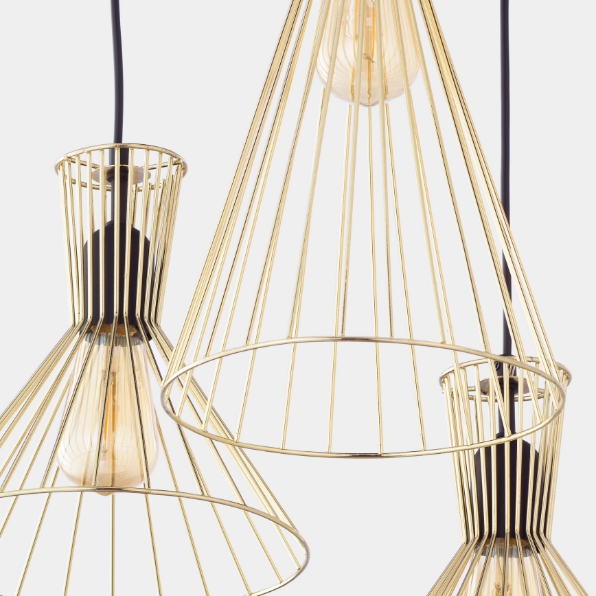 Lustră pe cablu SAHARA 3xE27/60W/230V