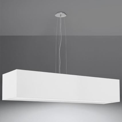 Lustră pe cablu SANTA 5xE27/60W/230V 120 cm albă