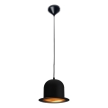 Lustră pe cablu Searchlight 1xE27/60W/230V negru