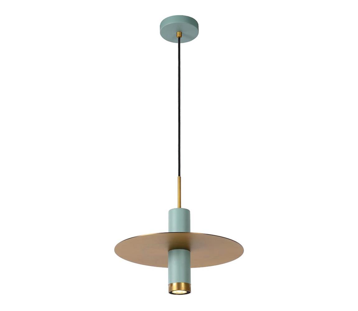 Lustră pe cablu SELIN 1xGU10/35W/230V turcoaz Lucide 03322/01/37
