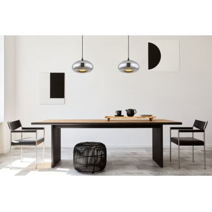Lustră pe cablu 1xE27/60W/230V crom lucios Globo