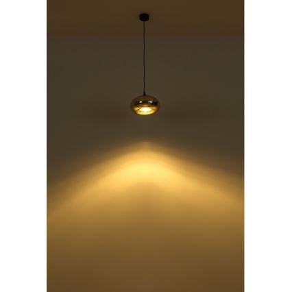 Lustră pe cablu 1xE27/60W/230V crom lucios Globo