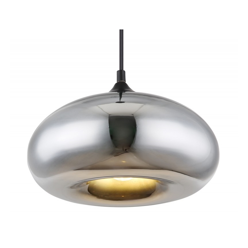 Lustră pe cablu 1xE27/60W/230V crom lucios Globo