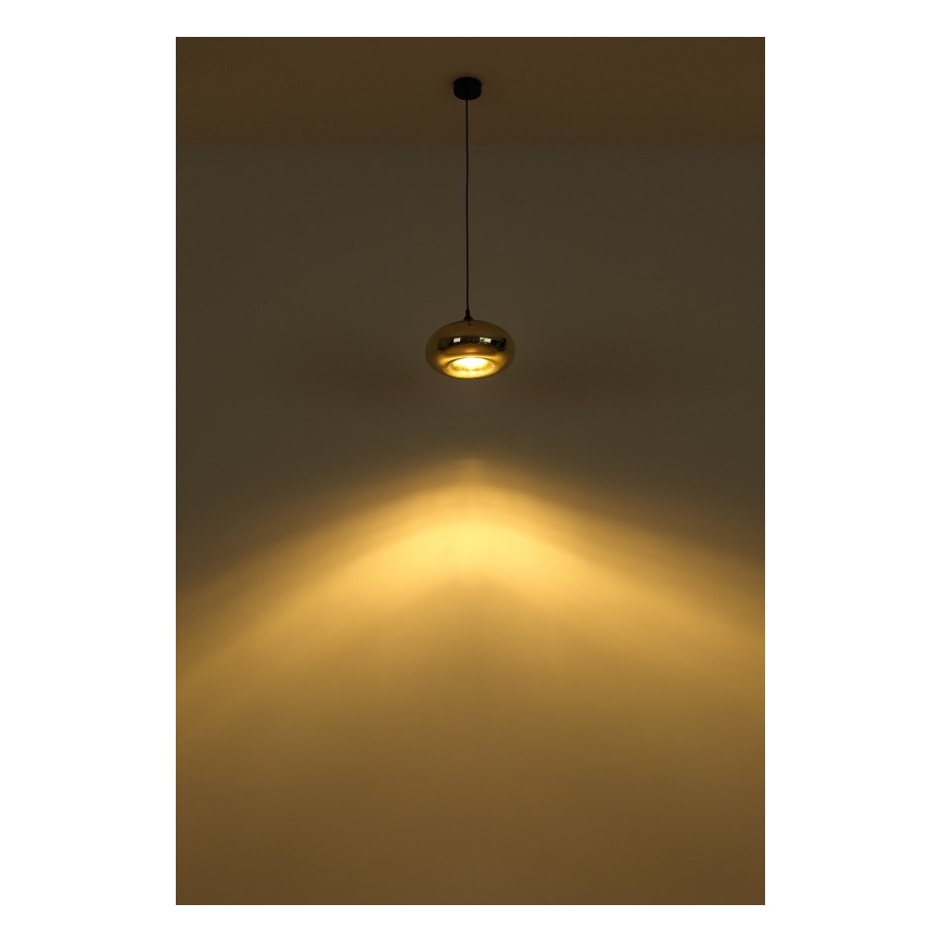 Lustră pe cablu 1xE27/60W/230V cupru Globo