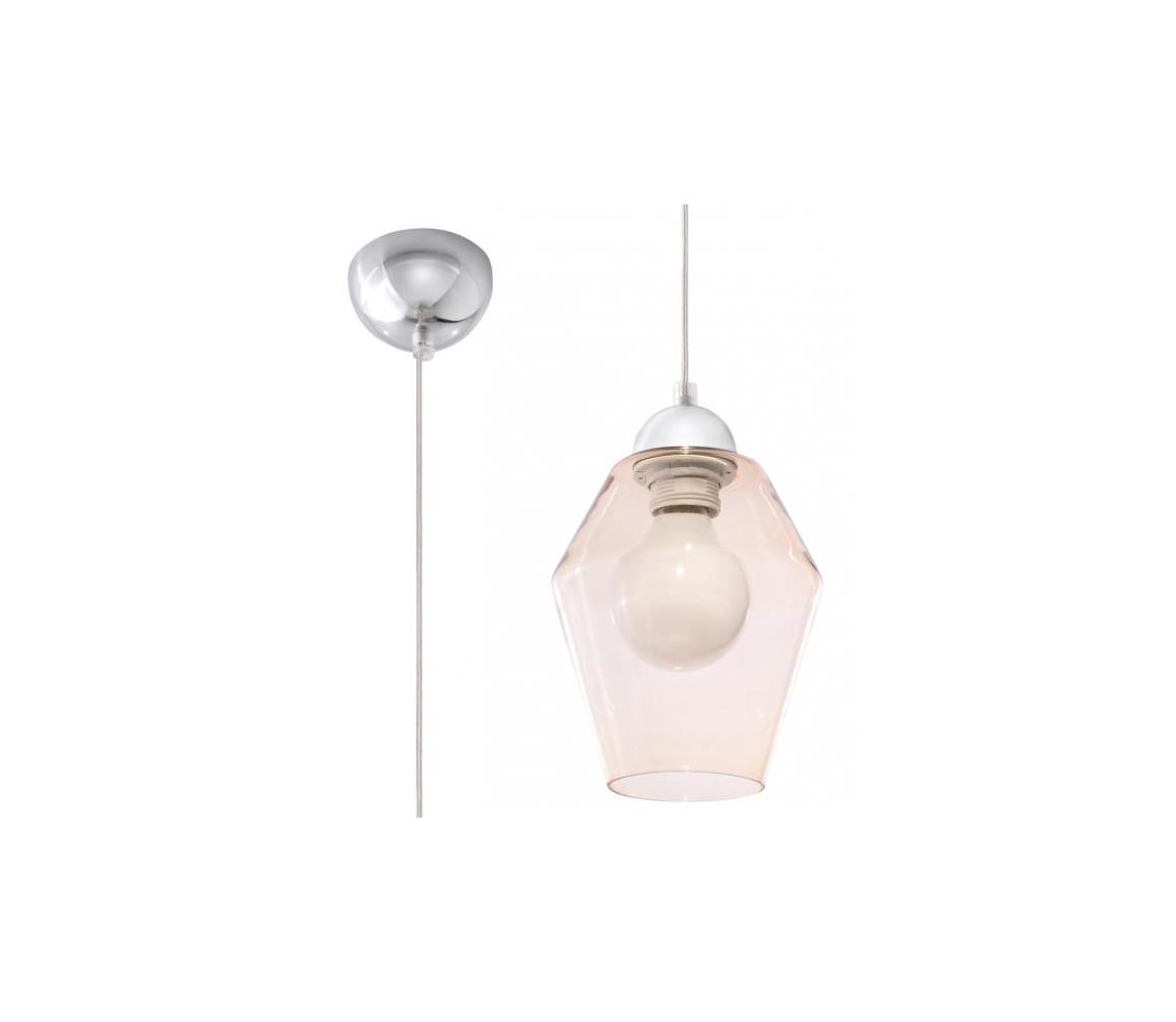 Lustră pe cablu SILVIA 1xE27/60W/230V