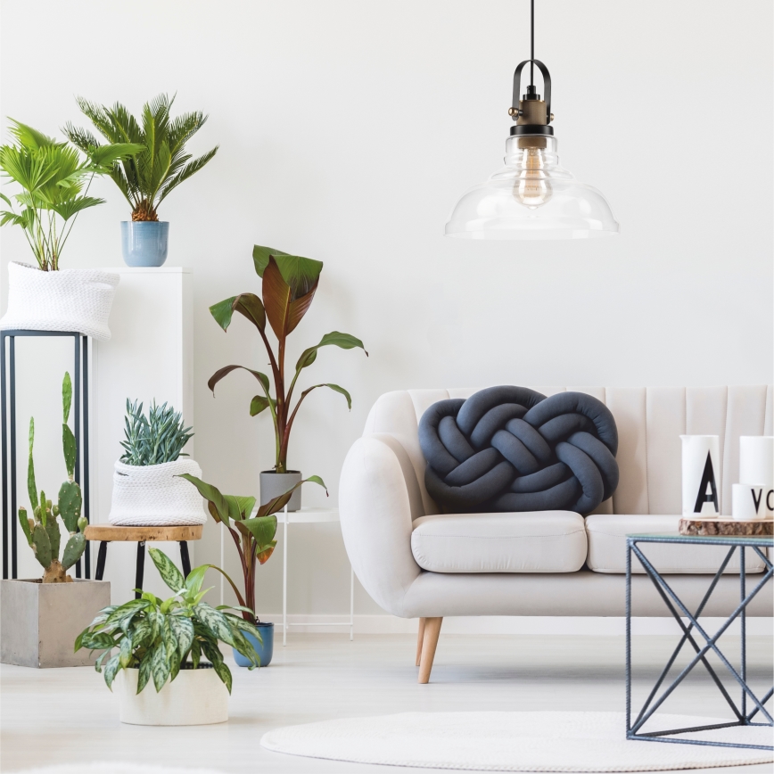 Lustră pe cablu SINGLE 1xE27/60W/230V