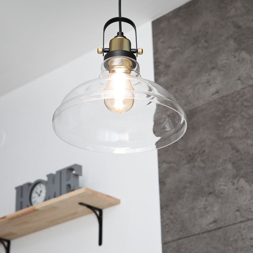 Lustră pe cablu SINGLE 1xE27/60W/230V