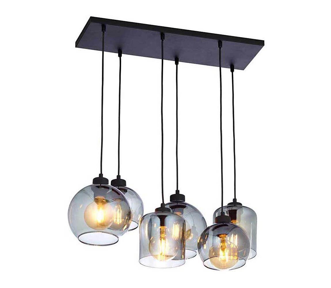 Lustră pe cablu SINTRA 6xE27/60W/230V