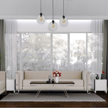 Lustră pe cablu SOFIA 3xE27/60W/230V transparent