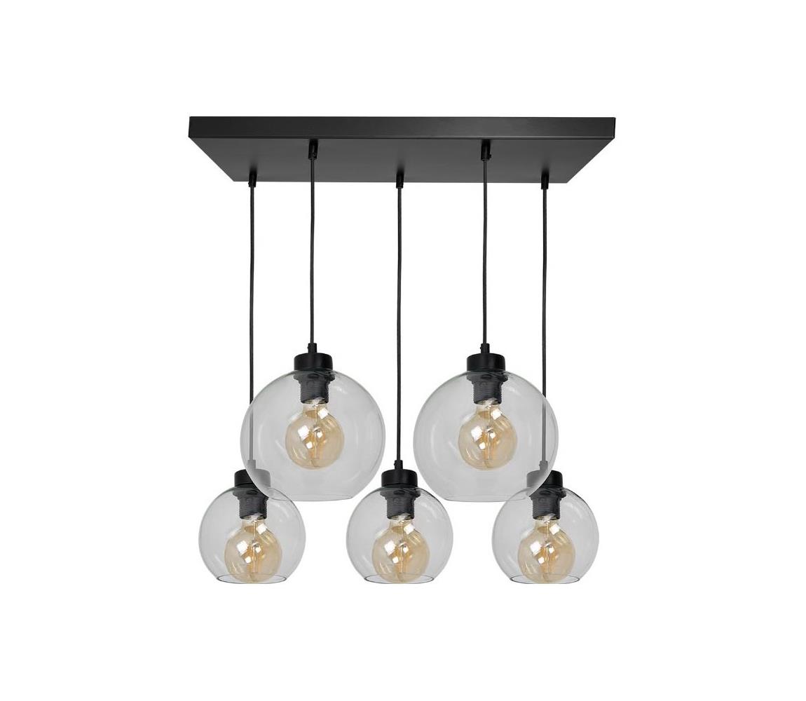 Lustră pe cablu SOFIA 5xE27/60W/230V transparent