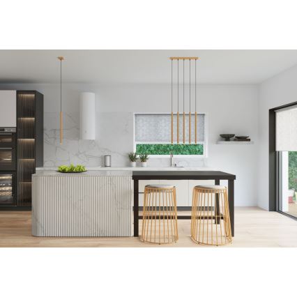 Lustră pe cablu PASTELO 3xG9/8W/230V auriu