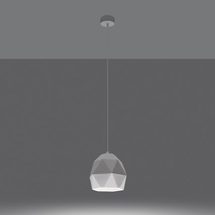 Lustră pe cablu MINT 1xE27/15W/230V ceramică