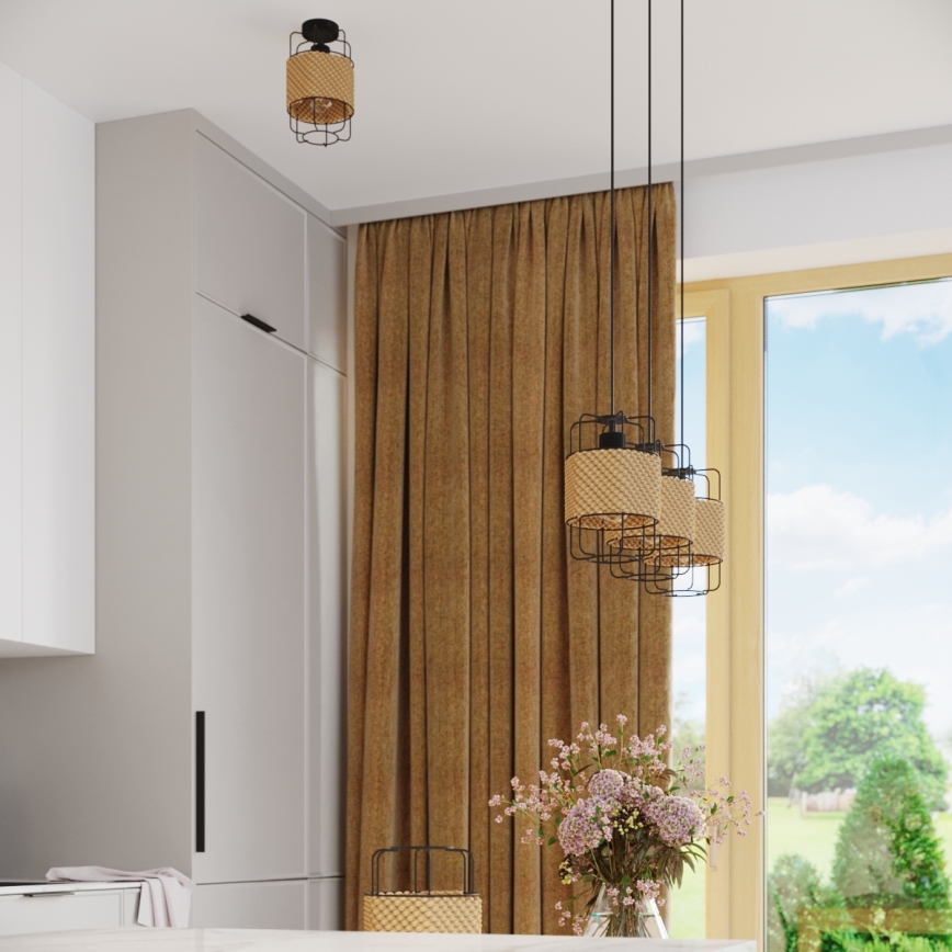 Lustră pe cablu GIZUR 3xE27/15W/230V