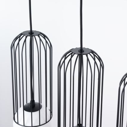 Lustră pe cablu BRINA 3xG9/8W/230V negru