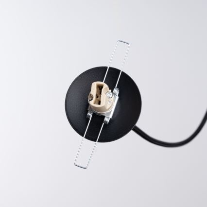 Lustră pe cablu BRINA 3xG9/8W/230V negru