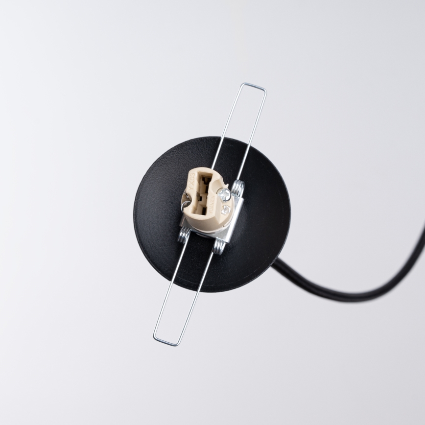 Lustră pe cablu BRINA 3xG9/8W/230V negru