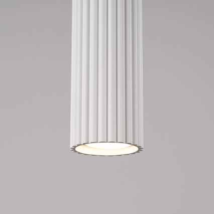 Lustră pe cablu KARBON 2xGU10/10W/230V alb