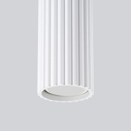 Lustră pe cablu KARBON 2xGU10/10W/230V alb