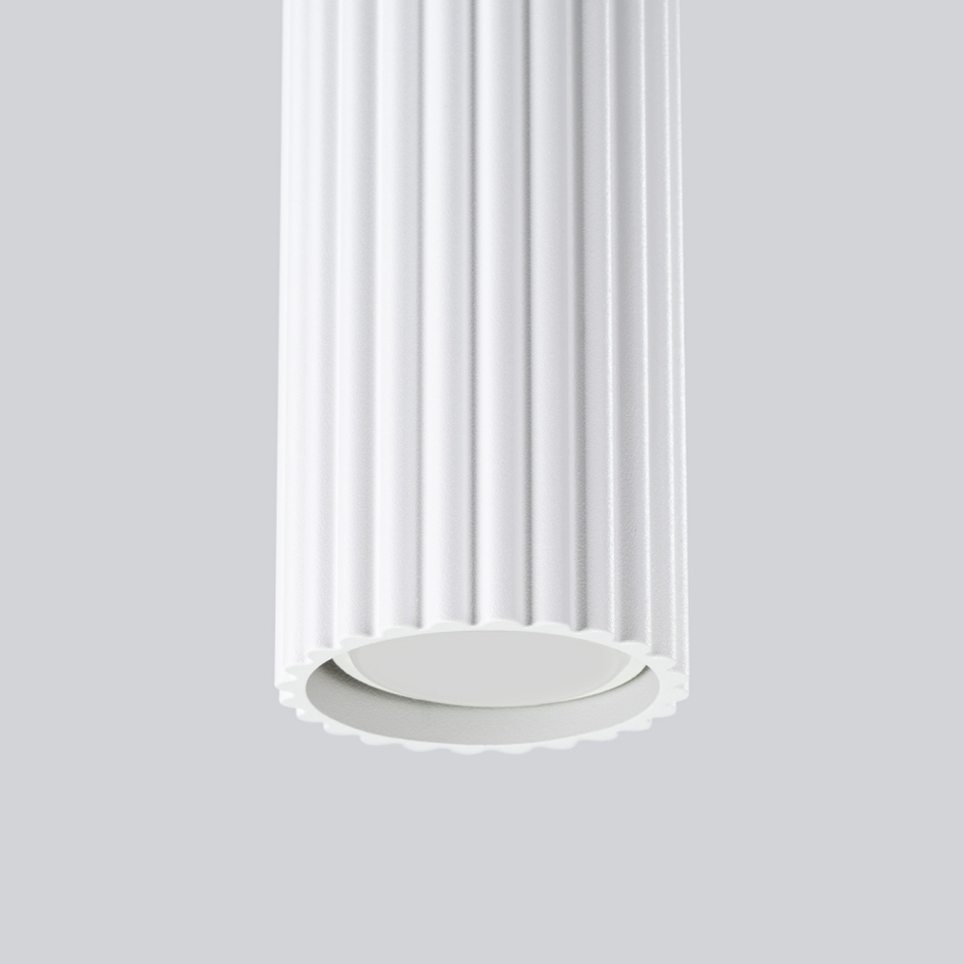 Lustră pe cablu KARBON 2xGU10/10W/230V alb