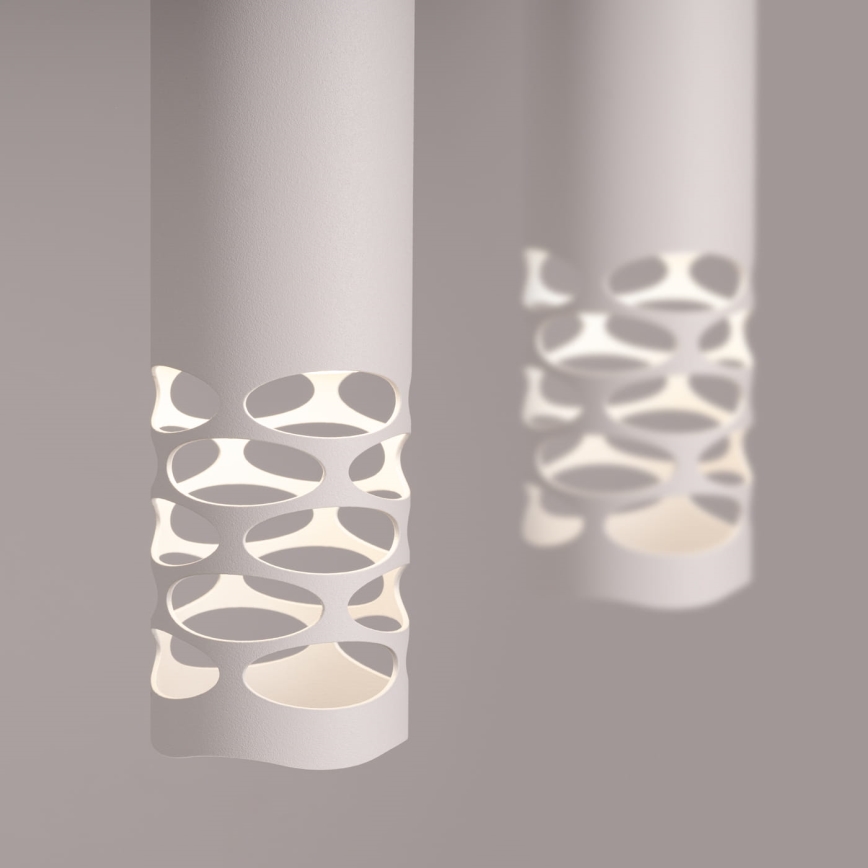 Lustră pe cablu LIRO 2xGU10/10W/230V alb