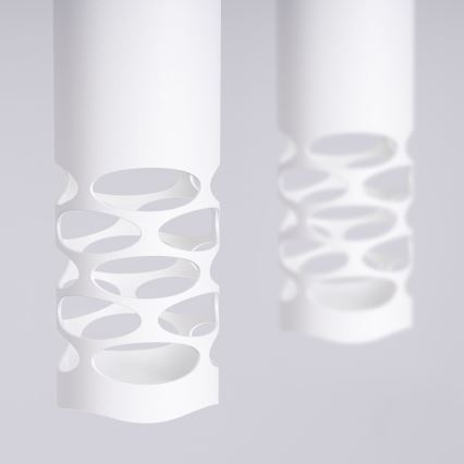 Lustră pe cablu LIRO 2xGU10/10W/230V alb