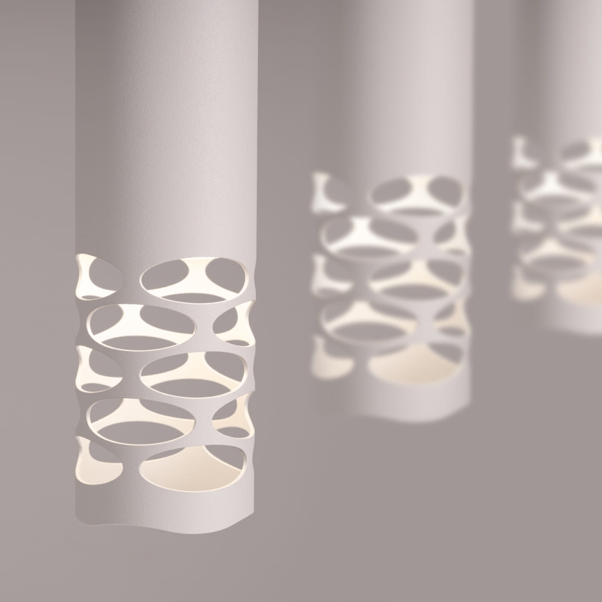 Lustră pe cablu LIRO 3xGU10/10W/230V alb