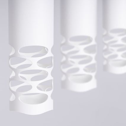 Lustră pe cablu LIRO 3xGU10/10W/230V alb