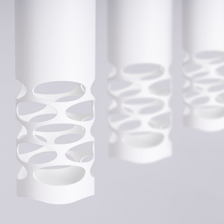 Lustră pe cablu LIRO 3xGU10/10W/230V alb