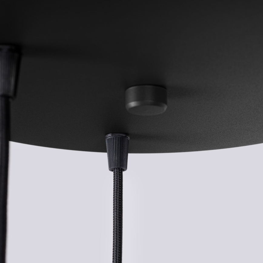 Lustră pe cablu HALO 3xG9/8W/230V d. 25 cm negru