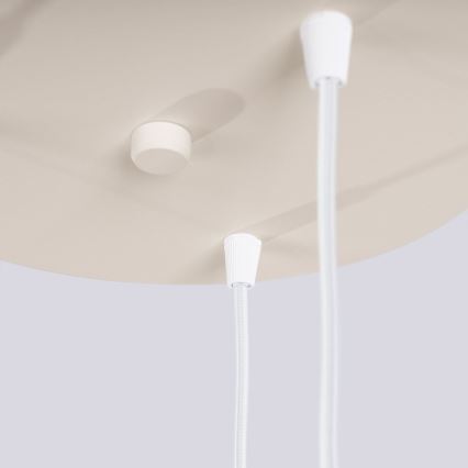 Lustră pe cablu HALO 3xG9/8W/230V d. 25 cm crem