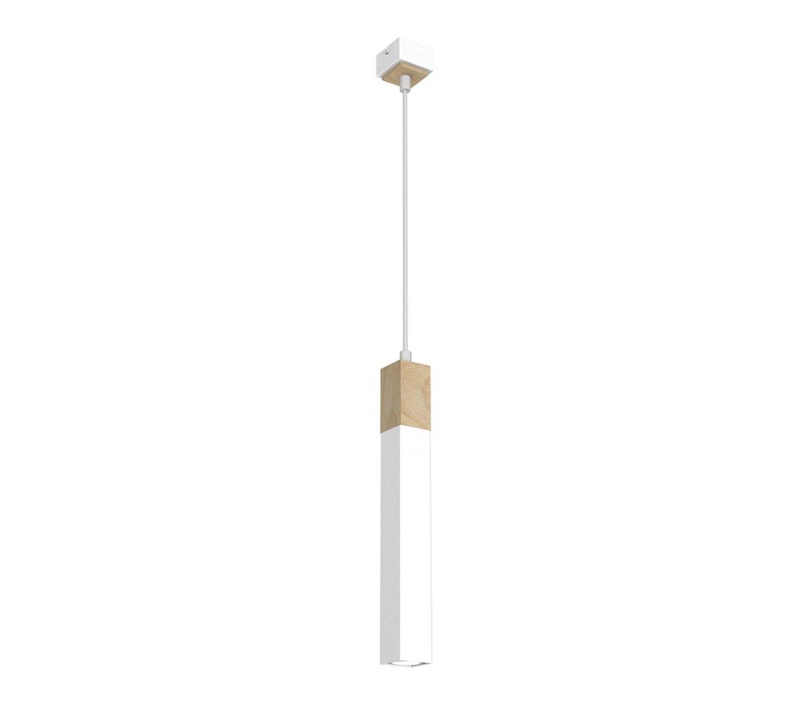 Lustră pe cablu SOLO 1xGU10/MR11/40W/230V albă