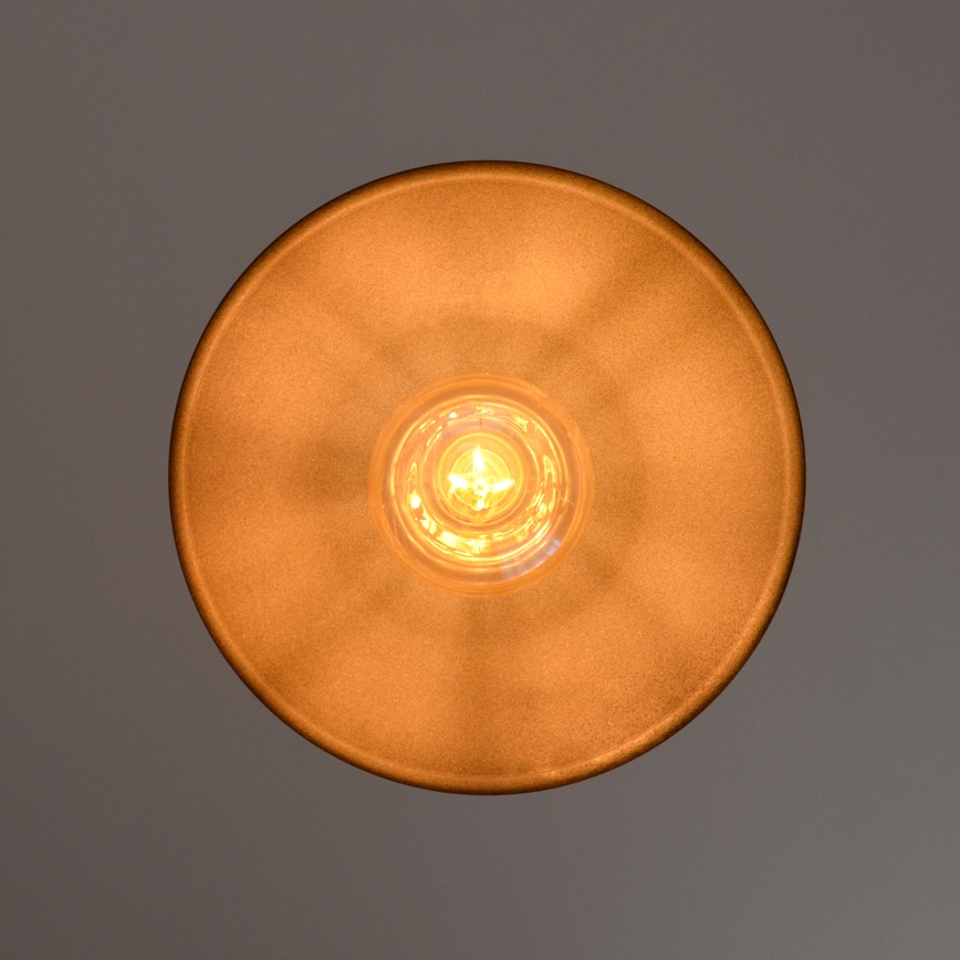 Lustră pe cablu SORAPIS 1xE27/15W/230V negru