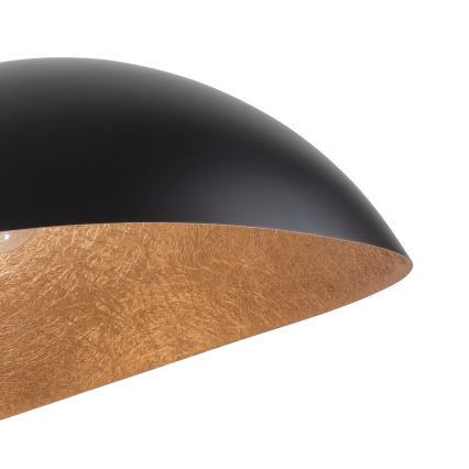 Lustră pe cablu SPACE 2xE27/60W/230V negru/cupru