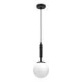 Lustră pe cablu SPIRA 1xE14/15W/230V negru