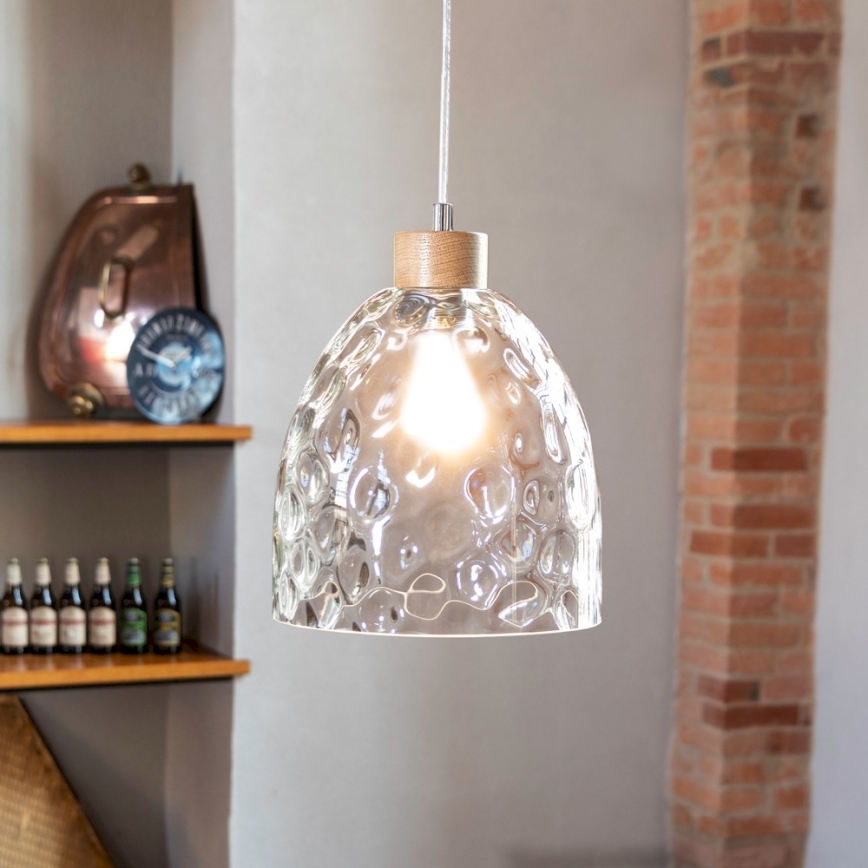 Lustră pe cablu ALESSANDRO 1xE27/60W/230V