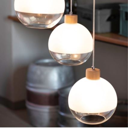 Lustră pe cablu ALESSANDRO 1xE27/60W/230V