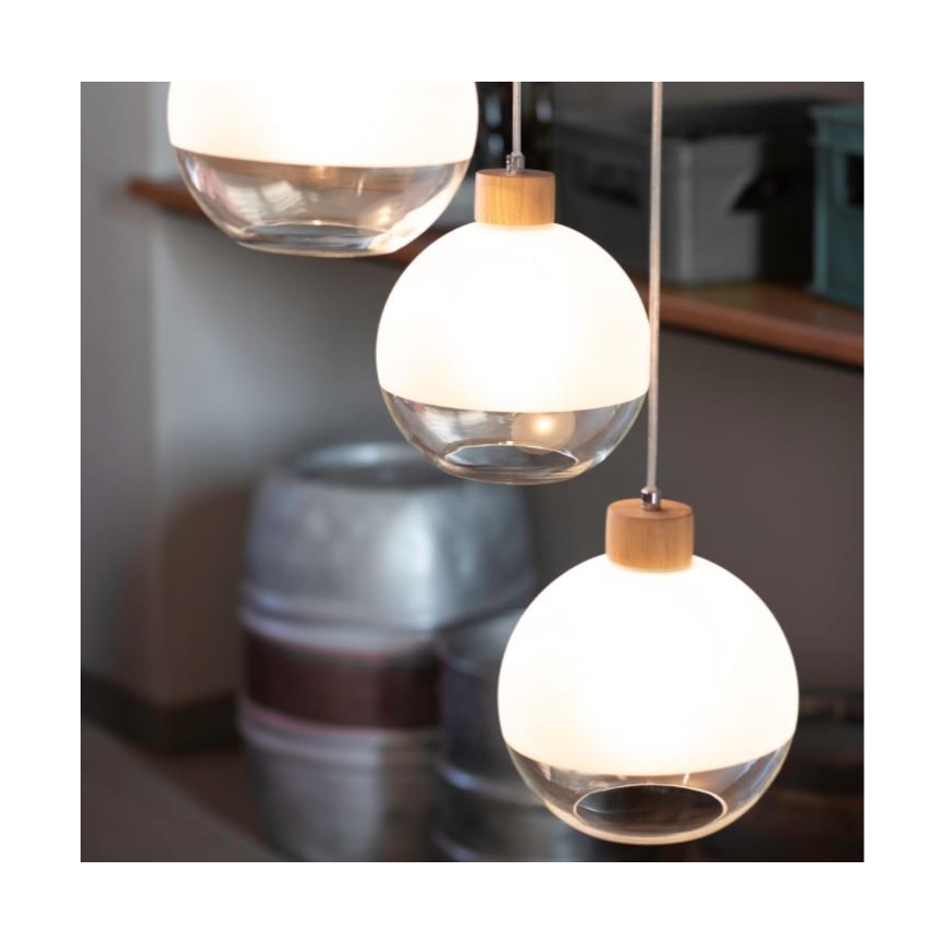 Lustră pe cablu ALESSANDRO 1xE27/60W/230V