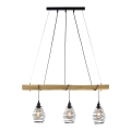 Lustră pe cablu SPRING 3xE27/40W/230V Leuchten Direkt 15526-79