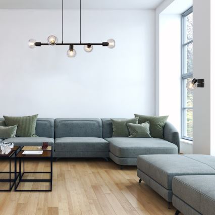 Lustră pe cablu 5xE14/40W/230V Rabalux