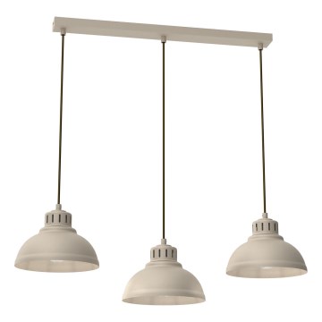 Lustră pe cablu SVEN 3xE27/15W/230V bej