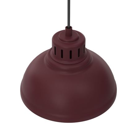 Lustră pe cablu SVEN 4xE27/15W/230V burgund