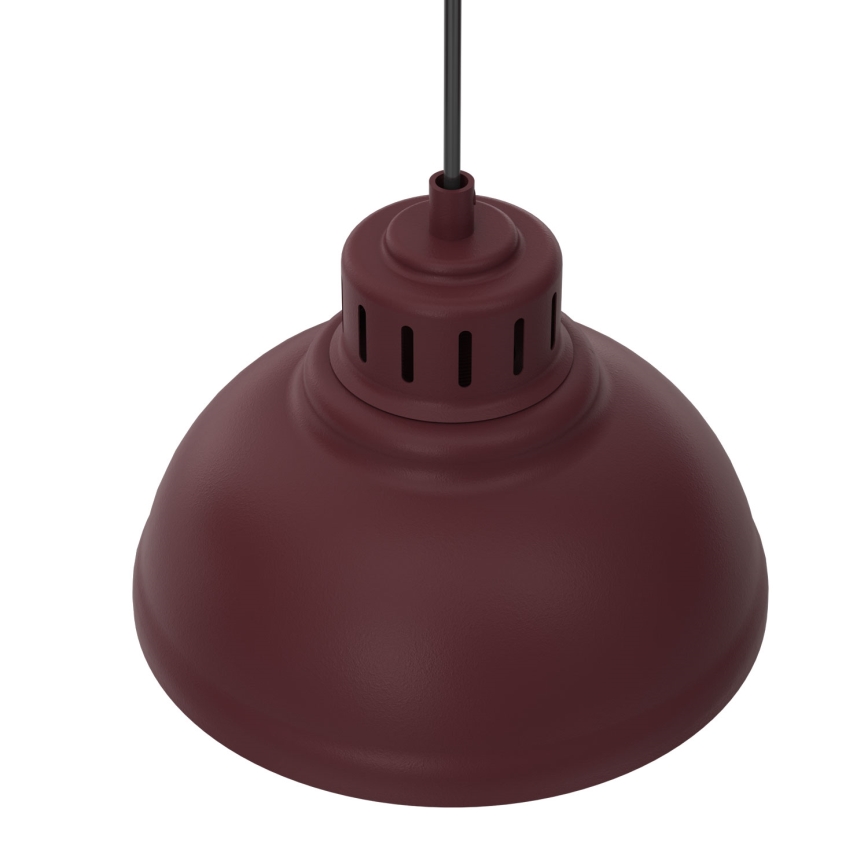 Lustră pe cablu SVEN 4xE27/15W/230V burgund