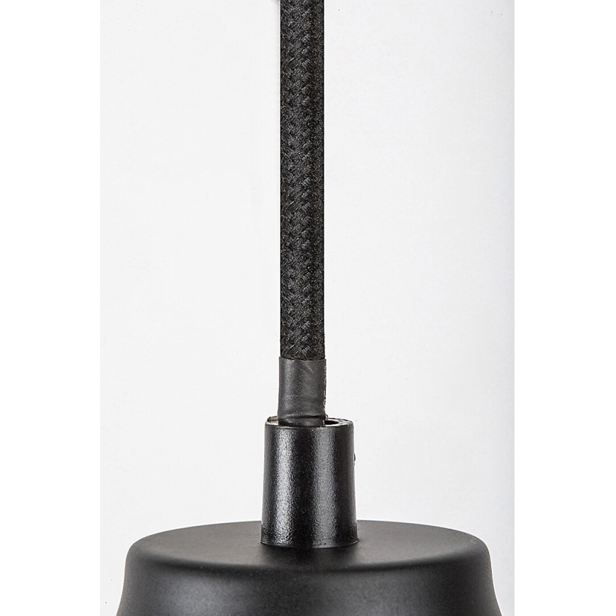 Lustră pe cablu 1xE27/60W/230V negru/portocaliu Rabalux