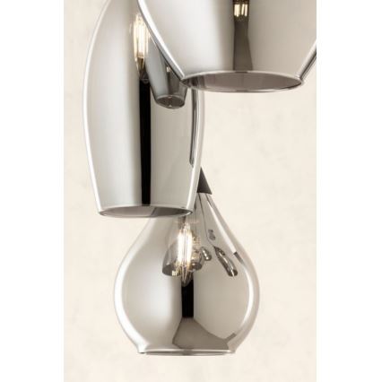 Lustră pe cablu TANNER 1xE14/28W/230V d. 12 cm Redo 01-3189