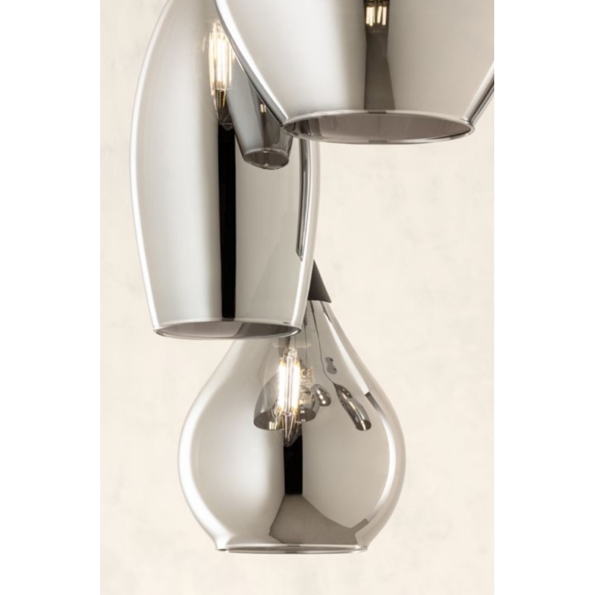 Lustră pe cablu TANNER 1xE14/28W/230V d. 12 cm Redo 01-3189