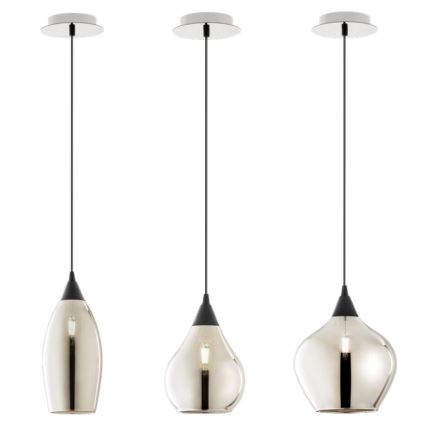 Lustră pe cablu TANNER 1xE14/28W/230V d. 12 cm Redo 01-3189