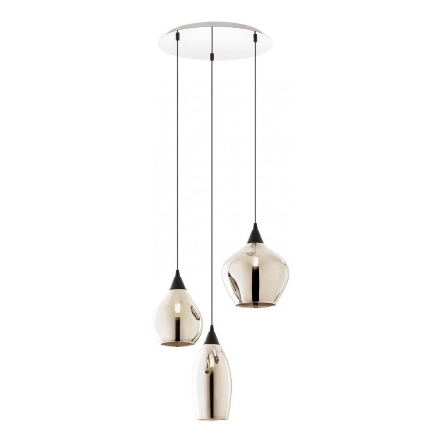 Lustră pe cablu TANNER 3xE14/28W/230V Redo 01-3192