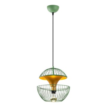 Lustră pe cablu TELMANDER 1xE27/40W/230V verde