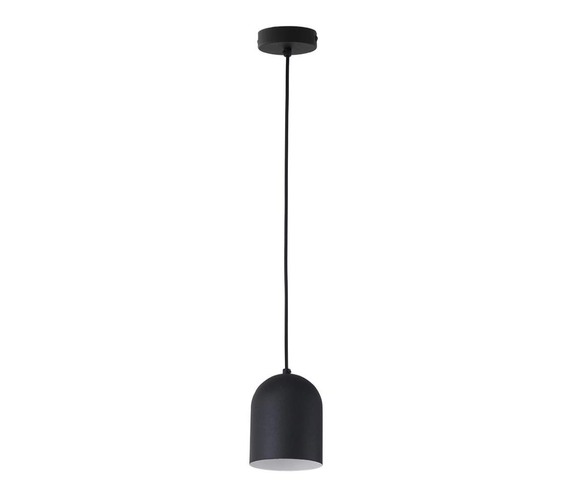 Lustră pe cablu TEMPRE 1xE27/15W/230V neagră